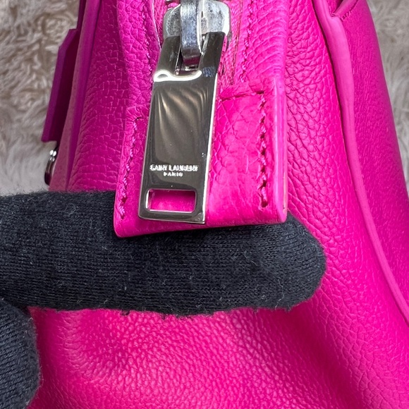 SOLD Authentic SAINT LAURENT
Grained Calfskin Small Cabas Rive Gauche - Picture 8 of 12